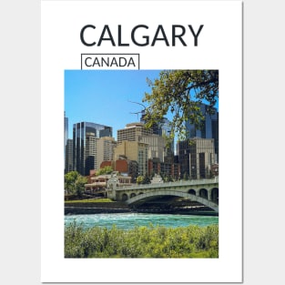 Calgary Alberta Canada Gift for Canadian Canada Day Present Souvenir T-shirt Hoodie Apparel Mug Notebook Tote Pillow Sticker Magnet Posters and Art